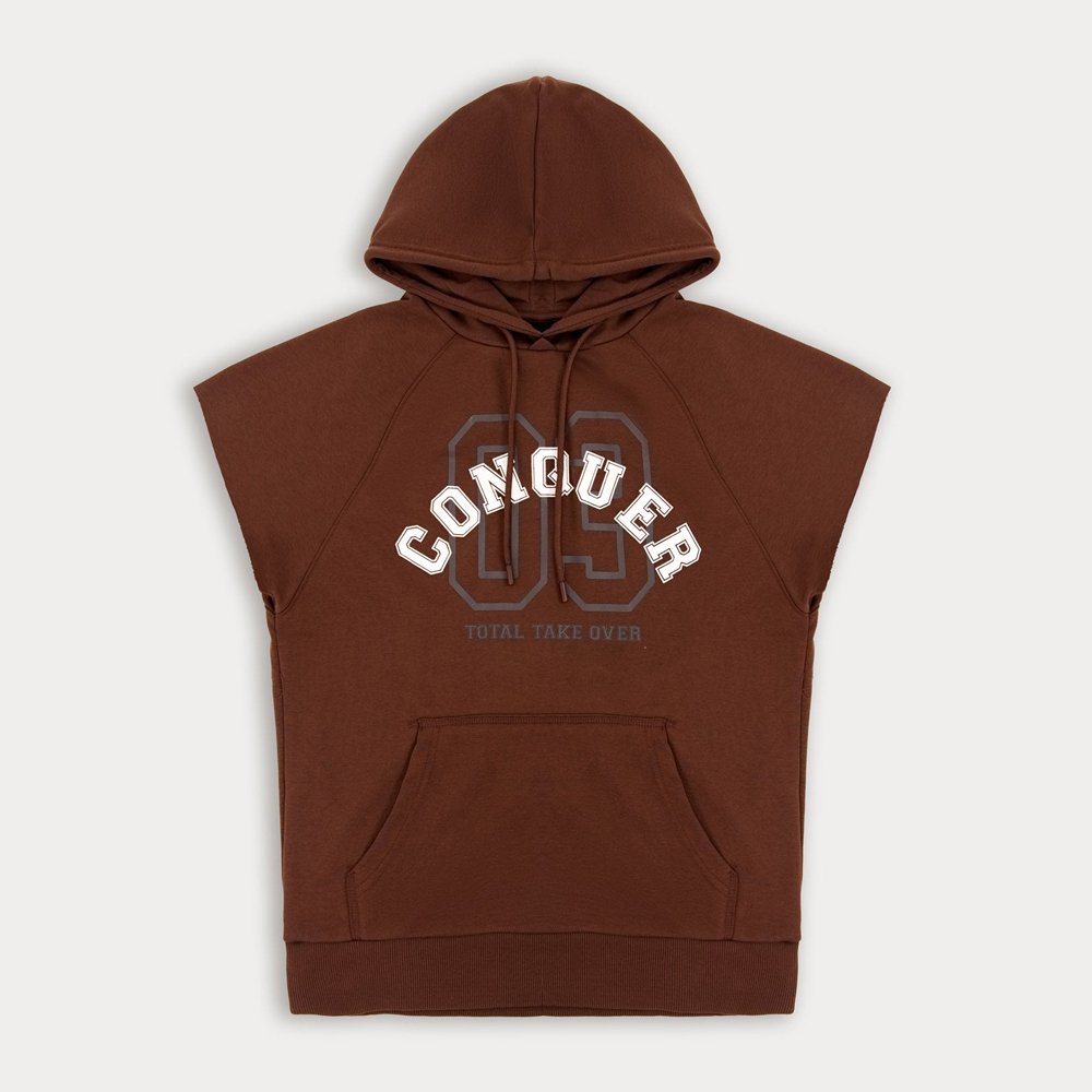 Vintage-inspired Men’s Hooded Sweatshirt